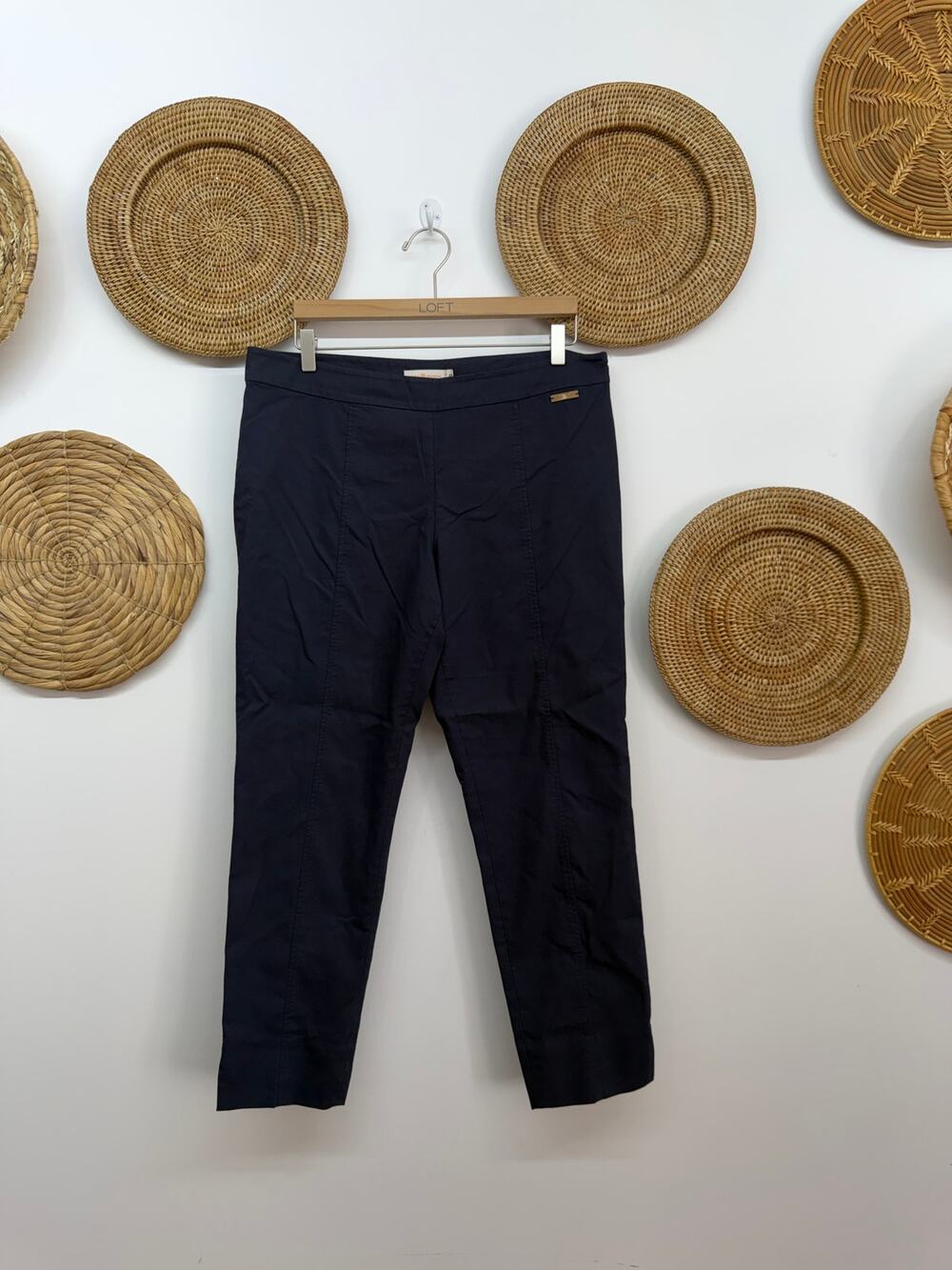 Tory Burch Navy Blue Trousers 10